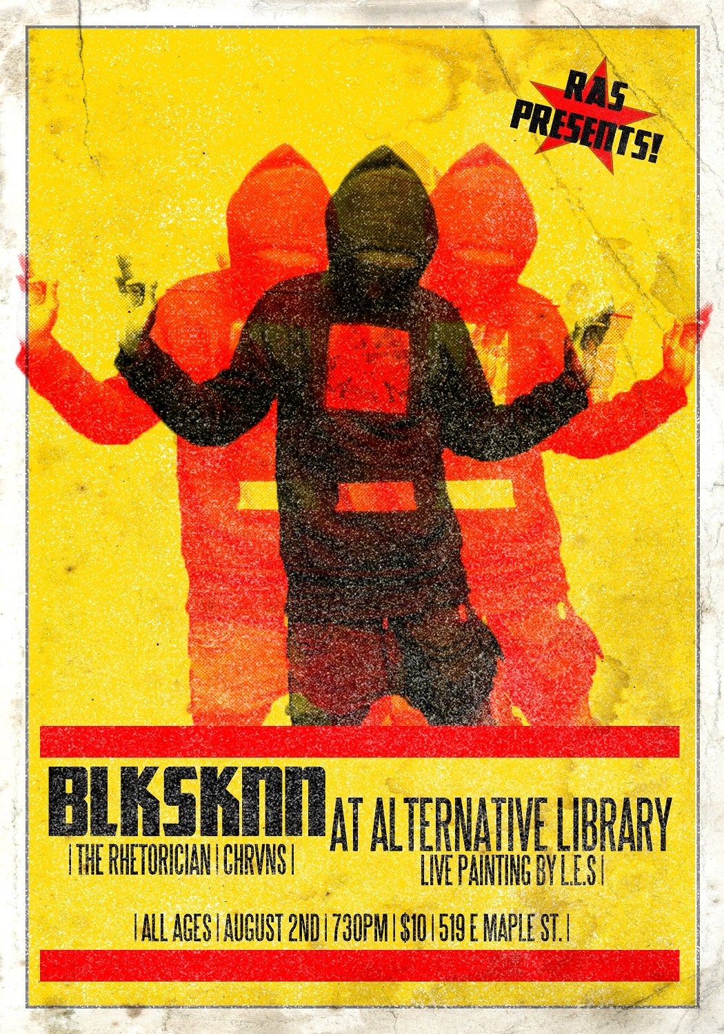 Blksknn Show Poster